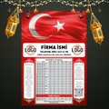 Ramazan İmsakiyesi - 1001