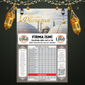 Ramazan İmsakiyesi - 1036